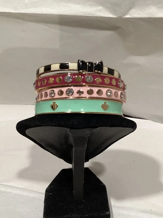 kate spade Pastel and Metallic Enamel Bangle Set - Picture 1 of 2